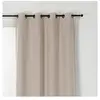 Linder - Rideau Alaska Isolant et 100% occultant Polyester crème 140x350 cm