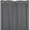 LINDER Rideau Alaska isolant et 100 % occultant Gris anthracite 140x260 cm