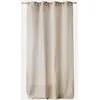 LINDER Voilage à Oeillets en Canon de Fusil (240x260 cm - Blanc)
