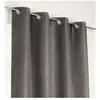 Linder Rideau d'ameublement 100% occultant (140x240 cm - Gris anthracite)