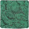 LINDER Housse de coussin esprit jungle tropicale (40x40 cm - Vert)