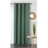 LINDER Rideau en Chanvre 135x240cm - 135x240cm - Vert foncé