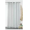 LINDER Voilage Oeillets Sydney Rayures Verticales Bleu Ciel en 160x280cm
