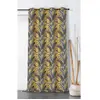 LINDER Rideau tendance aux impressions exotiques polyester jaune 135x245 cm