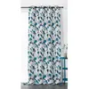 LINDER Rideau Motif Fleur Magnolia - 135x250cm - Bleu
