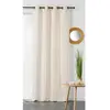 LINDER Rideau en Chanvre 135x240cm - 135x240cm - Ecru