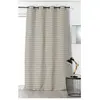 LINDER Rideau ambiance vintage stylisée - 135x240cm - Blanc