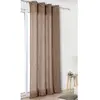 LINDER Rideau "Authentique" en 100% lin (135x260 cm - Taupe)
