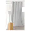 Linder Rideau obscurcissant aspect laine chinée polyester ecru 140x250 cm