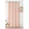 Linder Homemaison - Rideau dépolluant rose poudré - 135x240cm - Rose