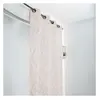 LINDER Voilage à Tendance "Géométrique" (140x270 cm - Beige)