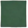 HOME MAISON Housse de coussin passepoilée  - Effet velours (60x60 cm - Vert foncé)