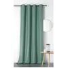 Rideau occultant thermique Boreal Linder bleu vert L.260 x l.140 cm