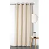 LINDER Rideau obscurcissant et isolant boreal polyester ecru 140x260 cm