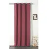 LINDER Rideau en 100% lin Libeccio (135x255 cm - Bordeaux)