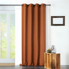 LINDER Voilage uni Melisse (140x240 cm - Marron Clair)