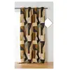 Rideau Estaque jaune Linder l.135 x H.260 cm