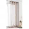 LINDER Tissu voile de lin grande largeur vendu au mètre(...) - voile de lin beige
