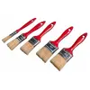 Pinceau plat lot de 5 SAVY - Rouge - Dimensions 12 mm