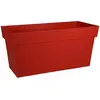 Jardinière Muret Toscane 79 x 36 x 39 cm - Rouge rubis - Eda TU