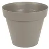 EDA PLASTIQUE Pot de fleurs Toscane - 356 L - Taupe