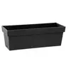 Jardinière Plastique 13631 G.Ant L.18 X L.50 X H.16.7 Cm Anthracite