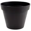Pot de fleur rond Toscane Ø 48 x H.40 cm - Gris Anthracite - Eda