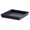EDA Soucoupe carrée Toscane - Gris anthracite