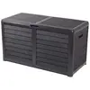 EDA Plastiques COFFRE JARDIN BAYA - 117 X 54 X 65 CM - Gris anthracite