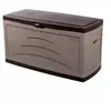 SANS Malle de jardin - EDA - Serena 310L - Taupe - Anti étouffement - Anti U.V