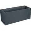 EDA - Jardinière volcania Gris anthracite 99,5 x 39,5 x 43,5 cm - 98L