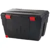 Malle de rangement - EDA - Trafic - 200 L - Noir et rouge - Robuste et léger