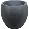 EDA Pot rond Graphit Ø50cm - Contenance 46L - Gris anthracite