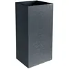 EDA PLASTIQUE Pot graphite - Gris anthracite - D40xH80cm - - 31L 