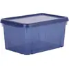 EDA Boîte de Rangement Funny Box 4 L Bleu Profond Acidulé
