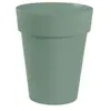 Pot de fleurs en plastique Toscane vert laurier - Ø 44 cm - Eda TU