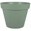 EDA Pot De Fleurs Rond En Plastique Eda Toscane Vert Laurier - Ø 60 Cm