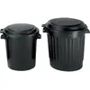 KAPO Poubelle D'immeuble 50 Litres Et Couvercle Eda Plastique