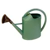 OSE EDA - Arrosoir Ovale 6 litres Parisien - avec Pomme - 52 x 14,5 x 34 cm - Vert métal
