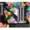 Bic - Kit d'Écriture Intensity avec 8 feutres & 1 Carnet de Notes Bull...