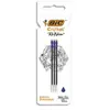 Etui 3 recharges BIC Cristal Renew Bleu