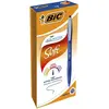 Stylo Bic Atlantis rétractile Soft Bleu