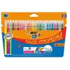 24 Feutres Pointes moyennes BIC Kid Couleur encre ultra lavable