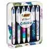Boîte métal de 6 stylos BIC 4 couleurs Super colors Décors Assortis