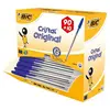 Stylo-bille Bic Critsal Value BoÃ®te De 90 + 10 Bleu