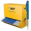 bic bic stylo à bille rétractable m10 clic, value pack, bleu noir