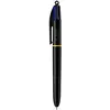 BIC Stylo à bille rétractable 4 couleurs PRO Noir