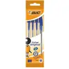 BIC Cristal Original Stylos-Bille - Bleu, Pochette de 4