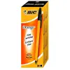 Boîte de 20 Stylos Billes Bic Orange pointe fine Noir