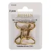 GENERIQUE Lot de 2 Mousquetons Spécial Lanière - Bohin(...) - Or